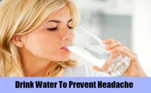 Clusterhoofdpijn te weinig water drinken
